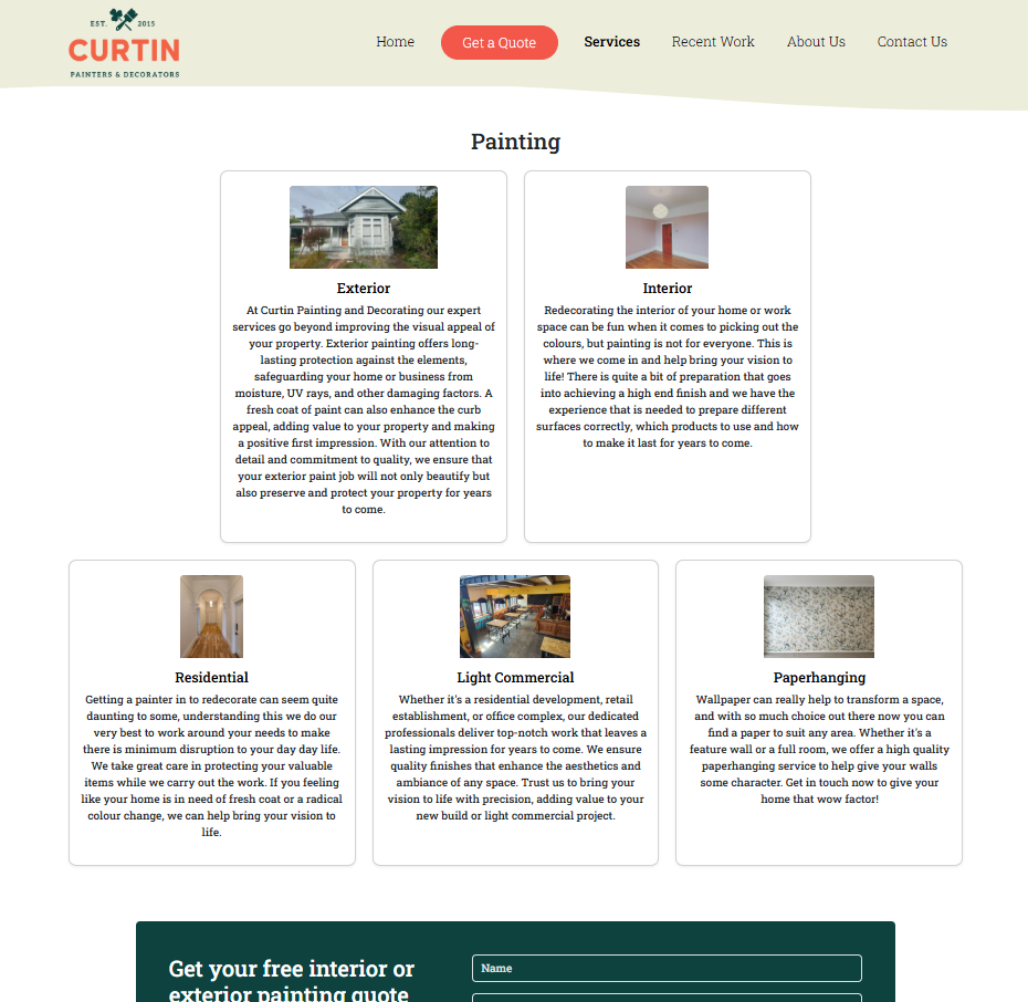 Curtin Painters & Decorators